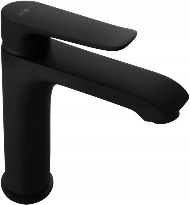 Змішувач Mexen Pecos Low на умивальник Чорний (8061233)