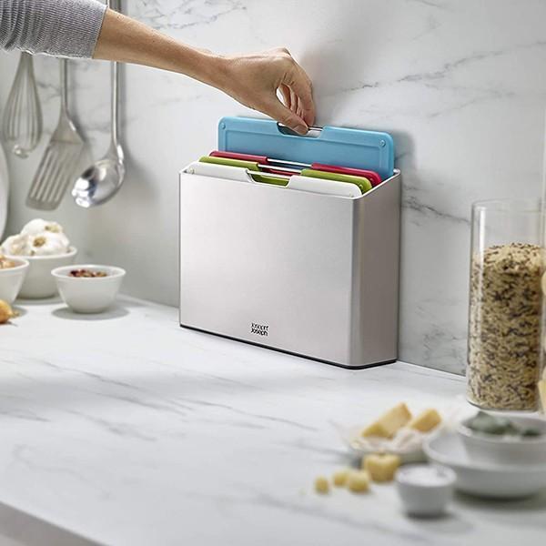 Набор досок разделочных с ножом Joseph Joseph 6 пр. (98995) - фото 8 Набор досок разделочных с ножом Joseph Joseph 6 пр. (98995) - фото 8