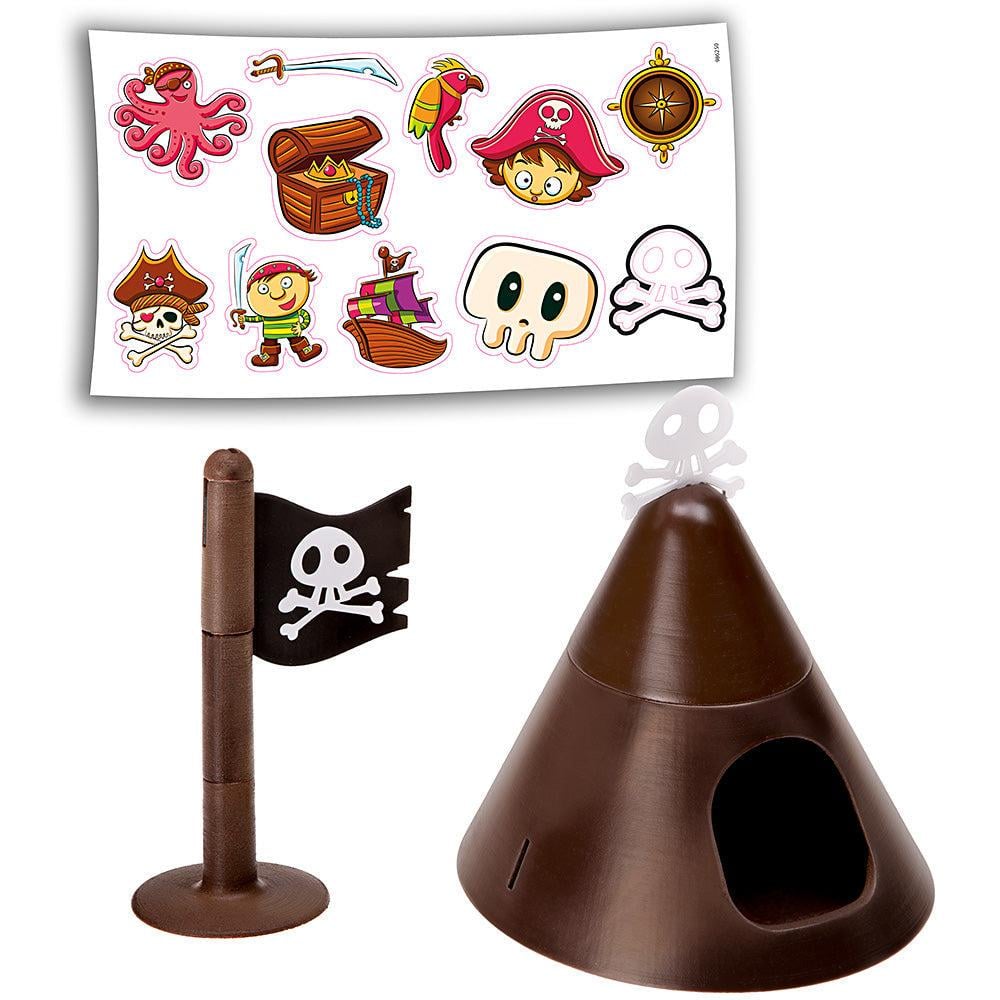 Клетка для хомяков с наклейками Пираты CRICETI 9 PIRATES 46x29,5xh 23 см (A-037362) - фото 9 Клетка для хомяков с наклейками Пираты CRICETI 9 PIRATES 46x29,5xh 23 см (A-037362) - фото 9