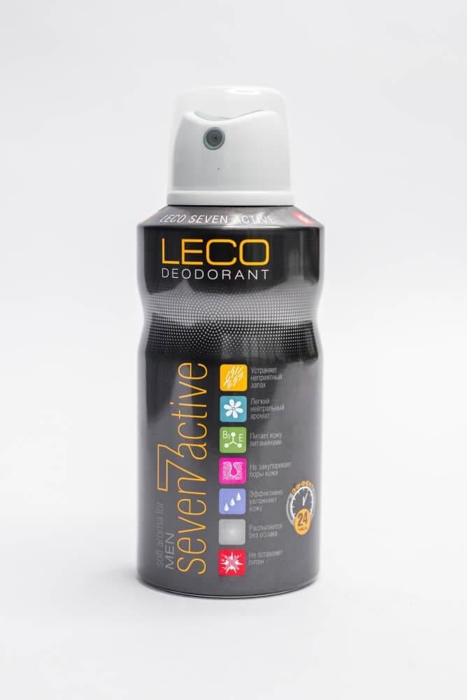 Дезодорант-антиперспирант для мужчин Leco Seven Active Men (2196102270)