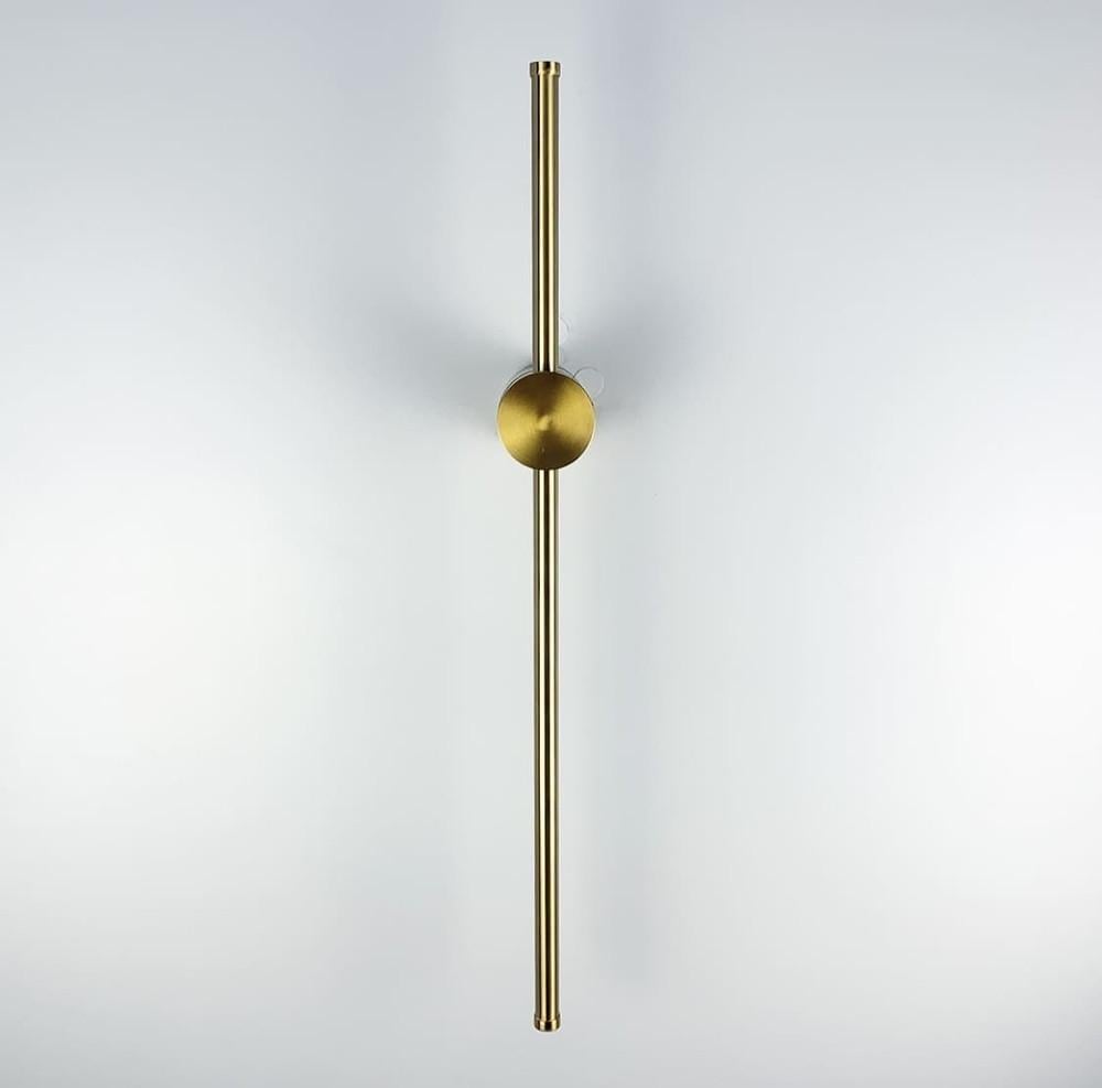 Бра линейный в латунном каркасе 80 см (WJ 014 AB-80)