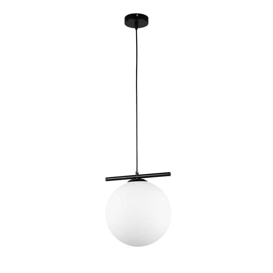Подвесной светильник шар 7841023-1 250mm BK/WH Черный/Белый