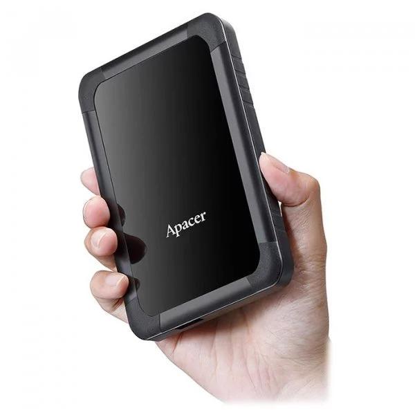 Жесткий диск внешний Apacer HDD 2,5" USB 1.0TB AC532 Black (AP1TBAC532B-1) - фото 5 Жесткий диск внешний Apacer HDD 2,5" USB 1.0TB AC532 Black (AP1TBAC532B-1) - фото 5
