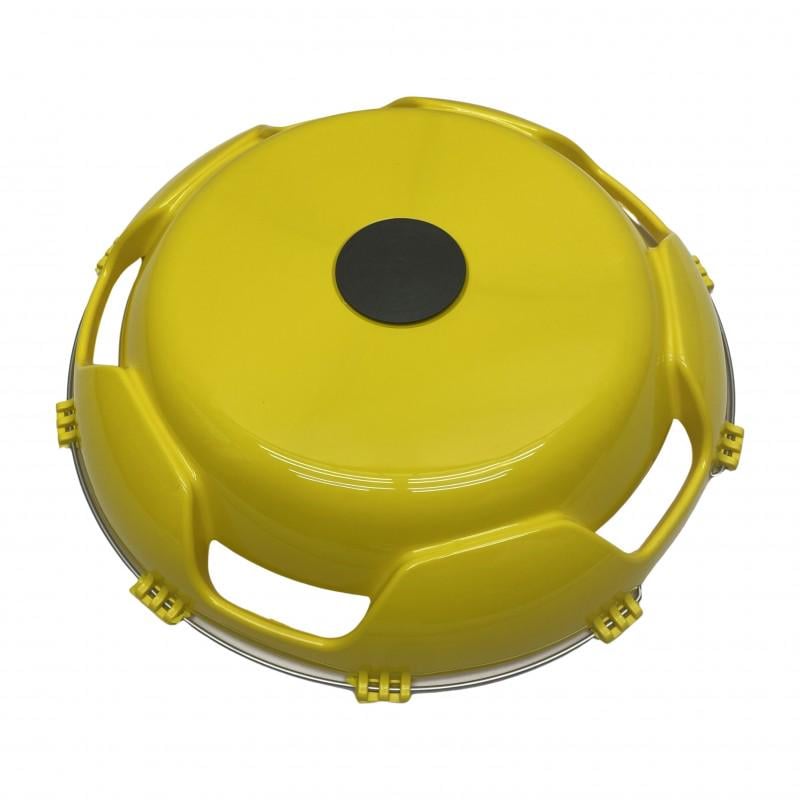 Колпак из пластика на переднее колесо 22,5'' Желтый (CJ102102)