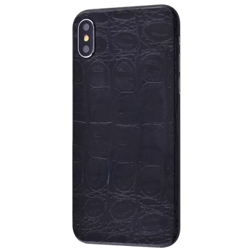 Захисна гідрогелева плівка Blade Hydrogel Screen Protection back 0,5 мм Leather series Crocodile Skin - фото 2