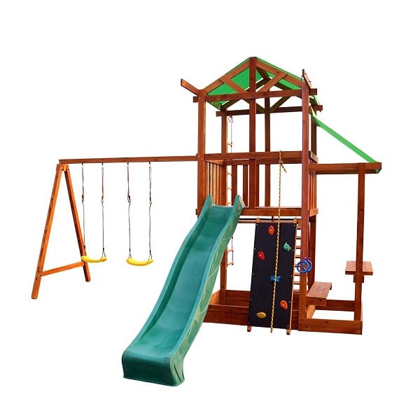 Детский игровой комплекс SportBaby Babyland-7 460х440х320 см Разноцветный (973632924)