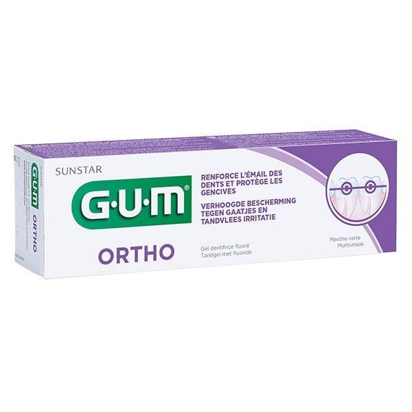 Зубная паста GUM Ortho для брекетов 75 мл