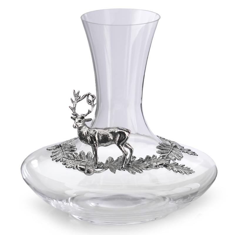 Декантер-графин для вина Artina SKS Олень h 23 см 1500 мл (60098a)