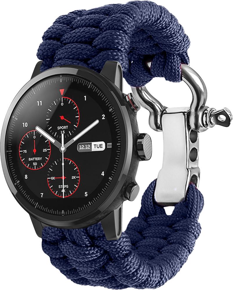 Ремінець з Паракорду Ruper для Amazfit Stratos (22mm) Dark Blue (30811-5D)