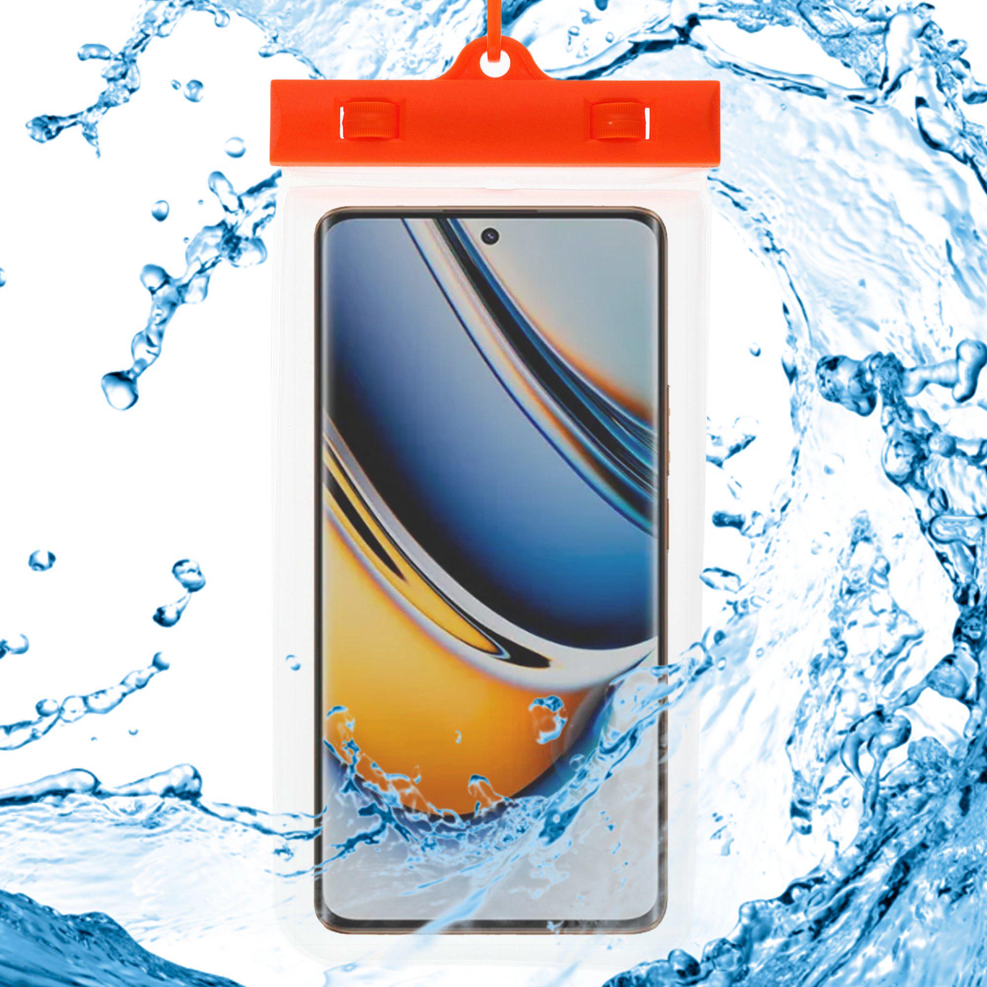 Чохол-гаманець на шию водонепроникний SP-Sport D3850 (TPU, внутрішні розміри-17x9см, помаранчевий) - фото 2 Чохол-гаманець на шию водонепроникний SP-Sport D3850 (TPU, внутрішні розміри-17x9см, помаранчевий) - фото 2