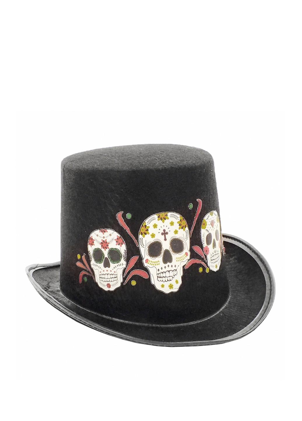 Цилиндр Santa Muerte Черный (19-150BLK)