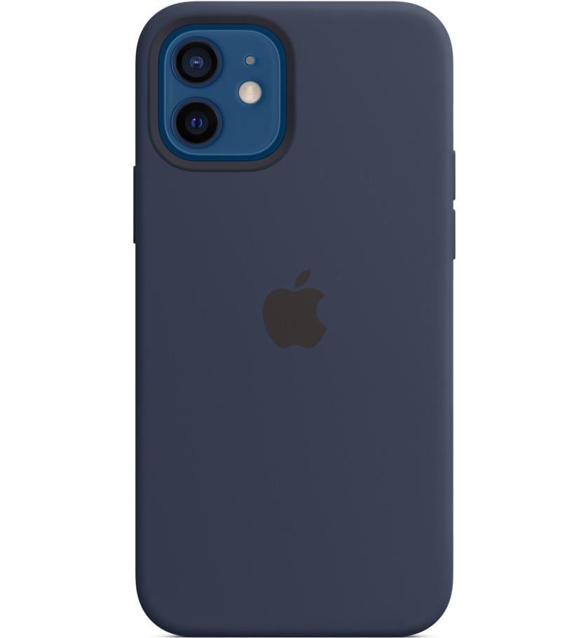 Силиконовый чехол-накладка Apple Silicone Case for iPhone 12 Mini, Deep Navy (HC)(A)