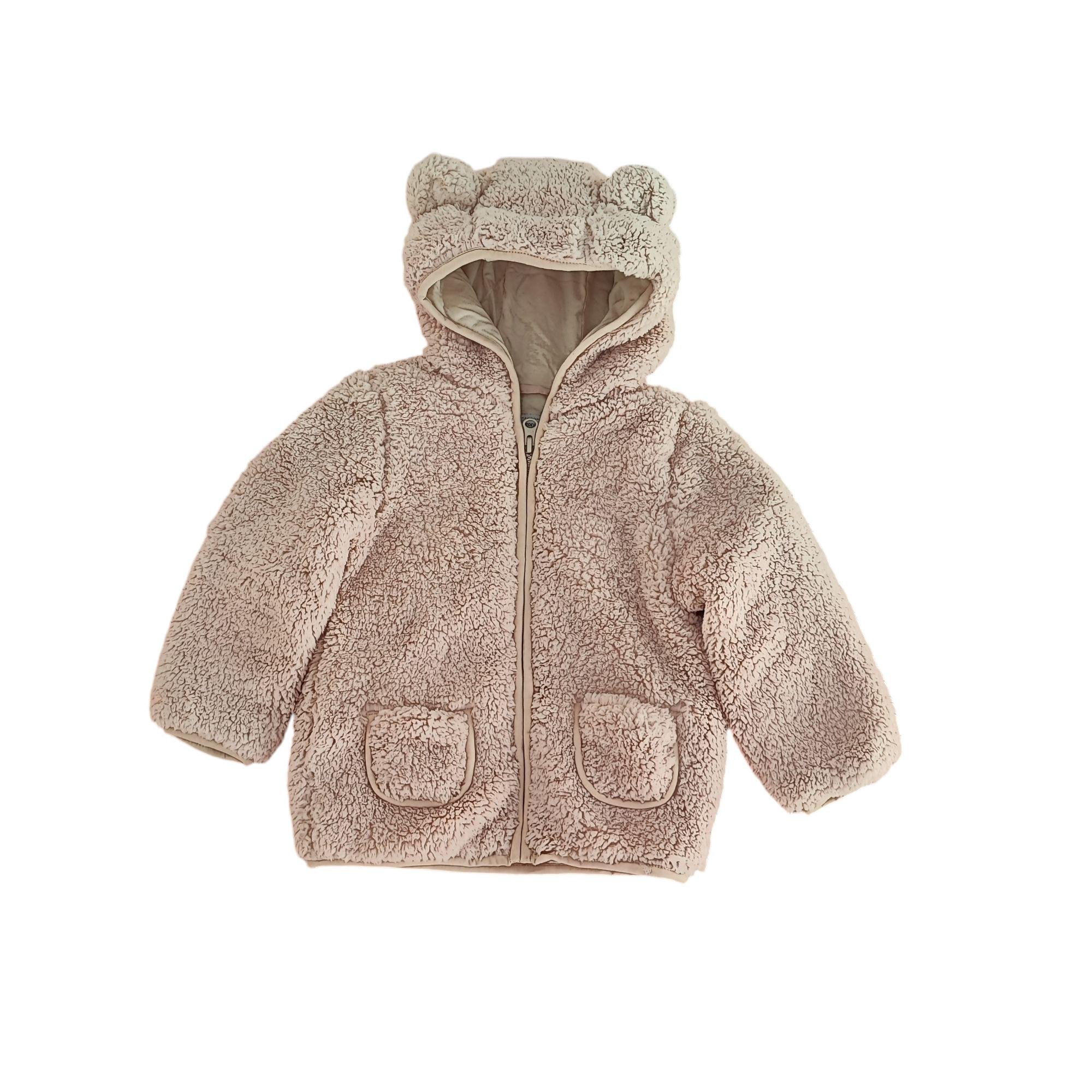 Куртка-тедді для малюка George 86-92 см Бежевий (250329022)