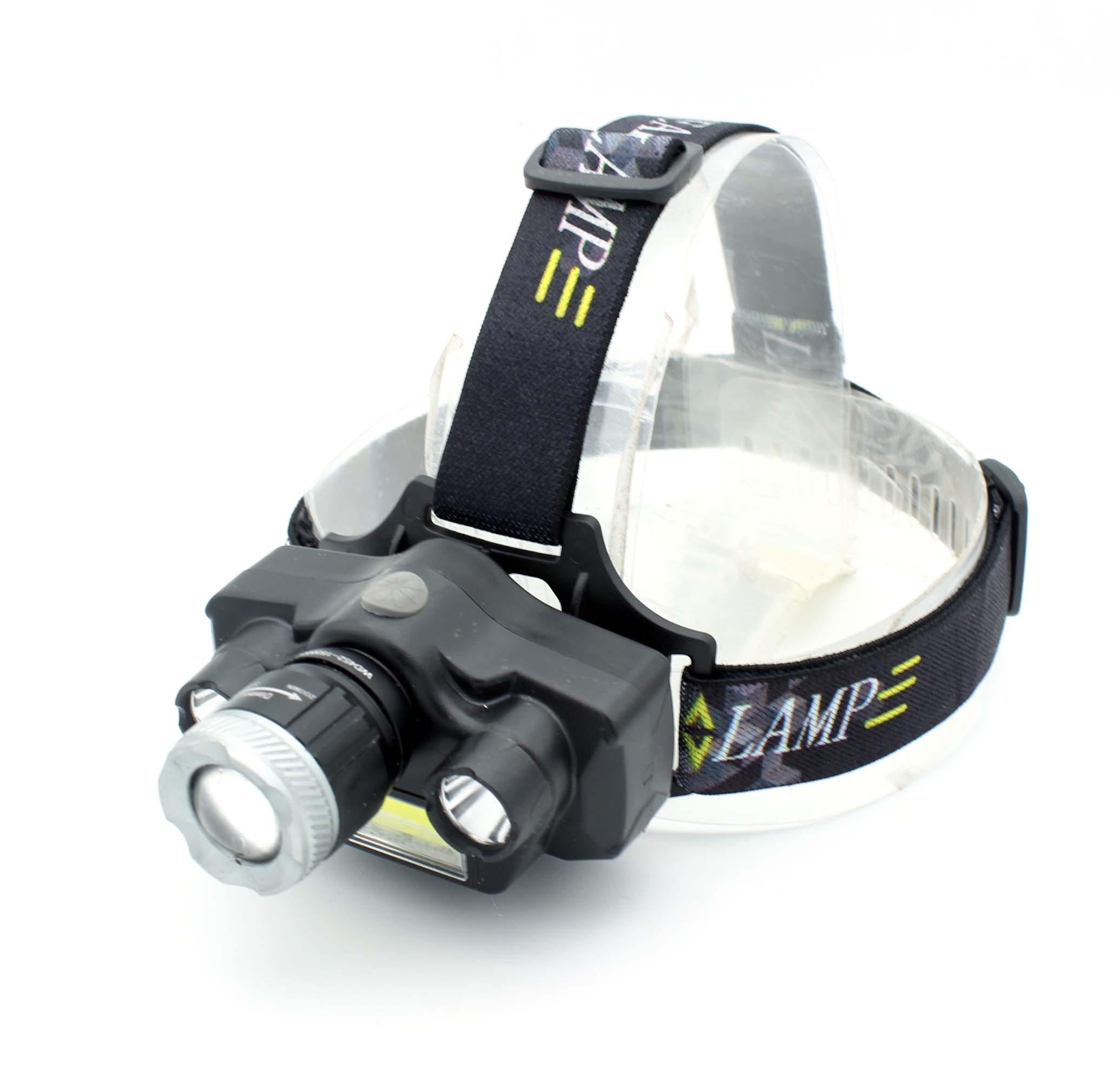 Налобный аккумуляторный фонарь X-balog WD452 (t224)