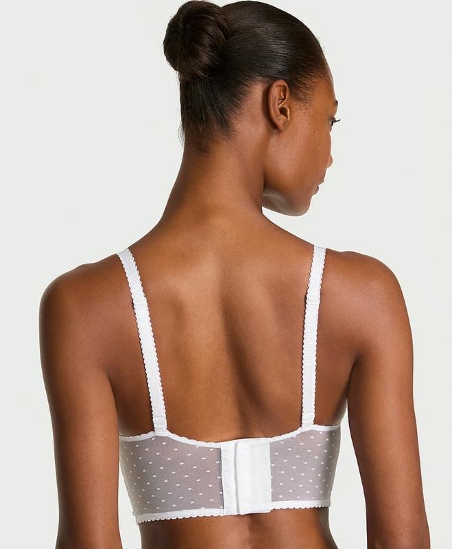 Бюстгальтер-топ без косточек Victoria's Secret с вышивкой ромашек 85B Белый (27077061) - фото 3 Бюстгальтер-топ без косточек Victoria's Secret с вышивкой ромашек 85B Белый (27077061) - фото 3