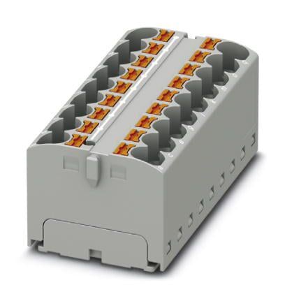 Розподільний блок Phoenix Contact PTFIX 18X4 GY 450В 32A Push-in Сірий (3273834) Розподільний блок Phoenix Contact PTFIX 18X4 GY 450В 32A Push-in Сірий (3273834)