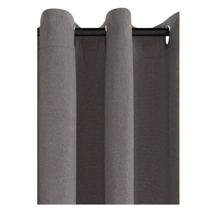Занавеска из полиэстера 140x245 см Коричневый (b1b5ab90)