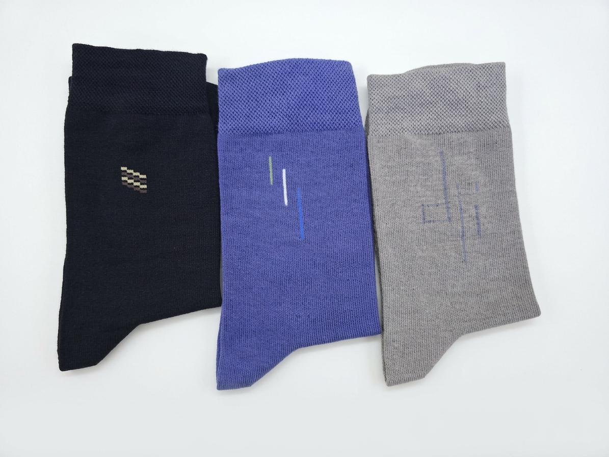 Набор носков мужских King Cotton демисезонные 39-42 г. 6 пар Черный/Синий/Серый (559Mix-127)
