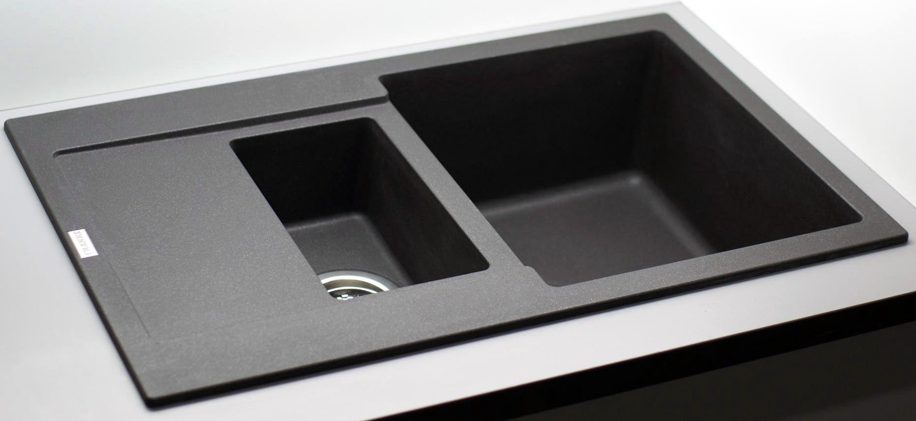 Мойка для кухни гранитная Franke Maris MRG 651-78 114.0381.015 врезная оборотная Оникс (5981084) - фото 7