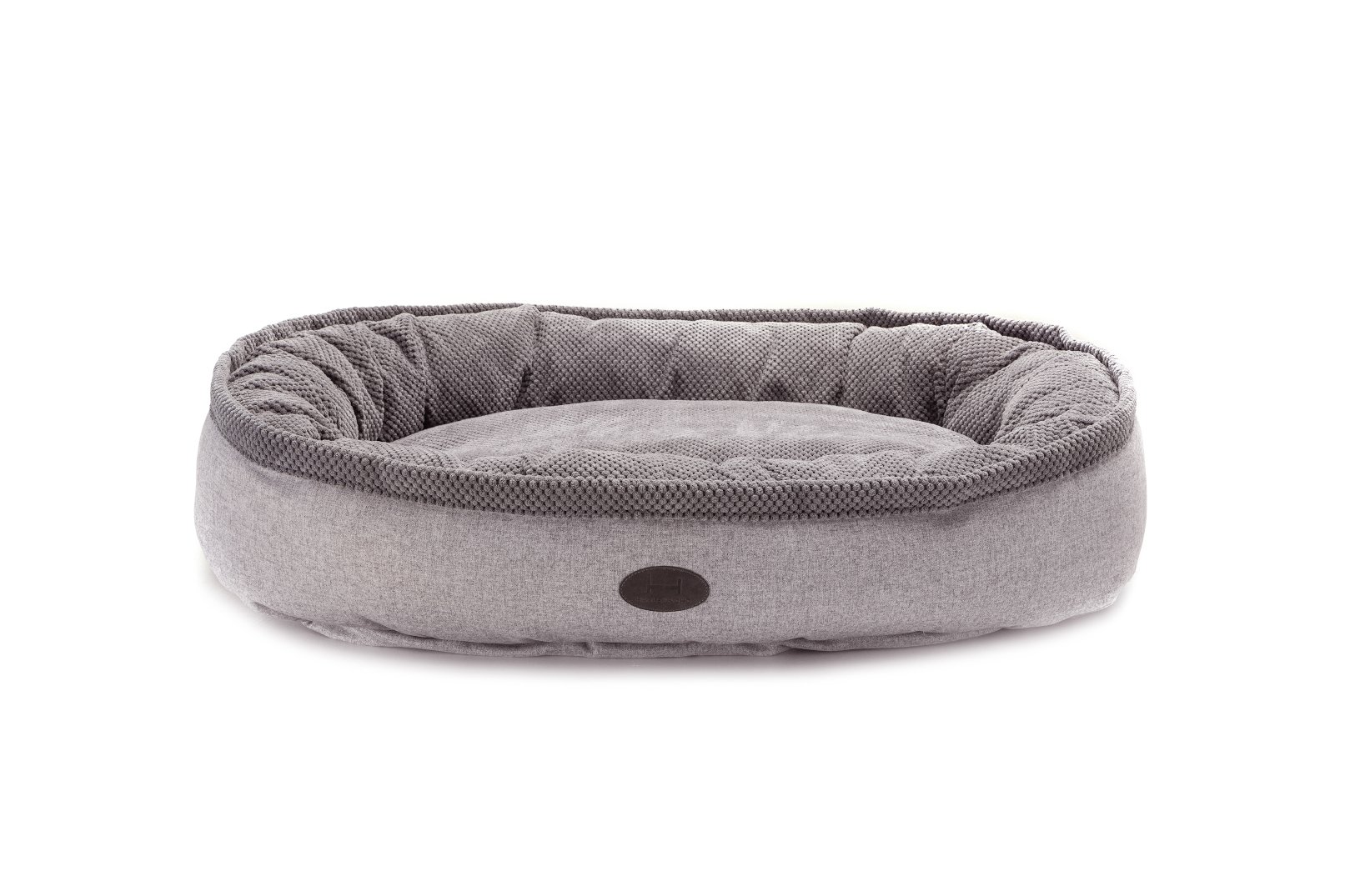 Лежак для собак Harley and Cho Donut XL 110x80 см Gray (3102863)