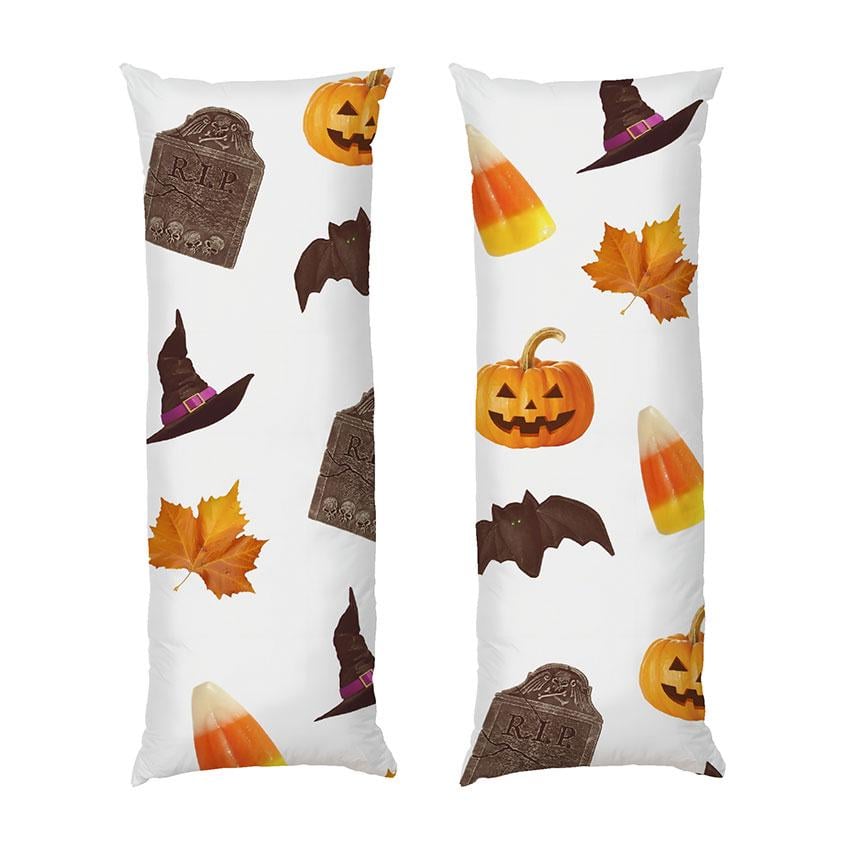 Подушка дакимакура Halloween Pattern габардин 120х40 см (113134-1)