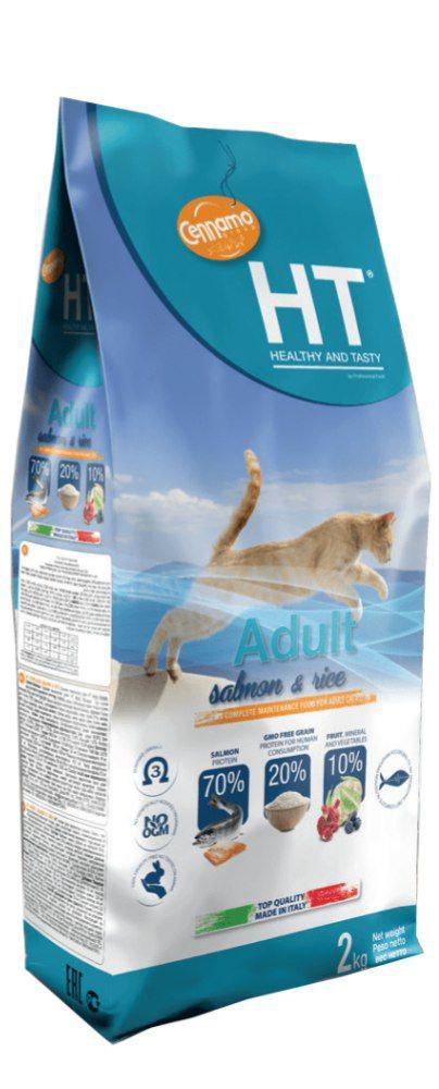 Корм сухой для котов Cennamo HT Cat Salmon & Rice 2 кг (12709217)