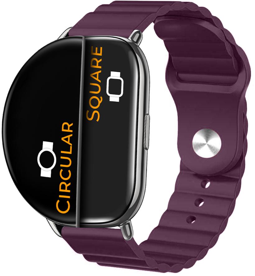 Ремешок Wave для ZEPP E Square/Circular Violet (26348-2F)