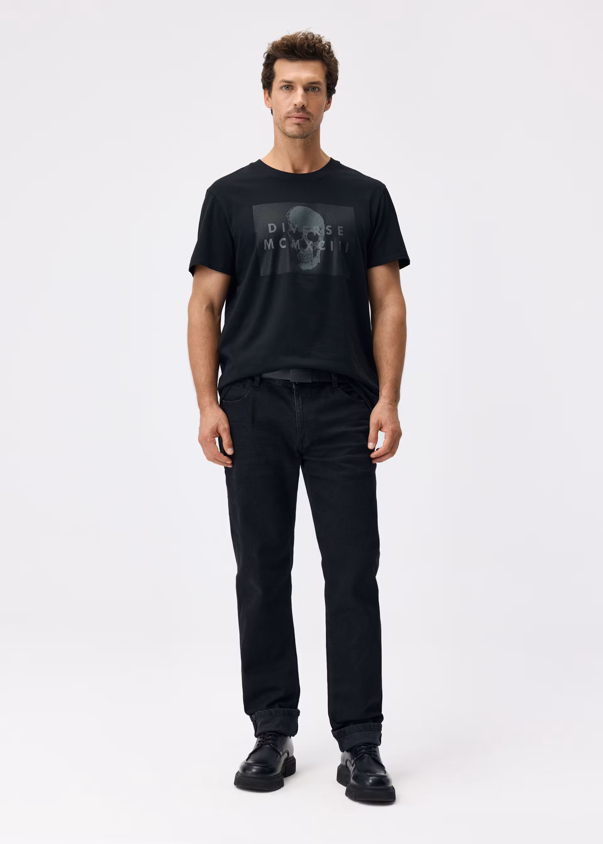 Футболка мужская Diverse PRM SK LOGO 2XL Черный (5905384210012)