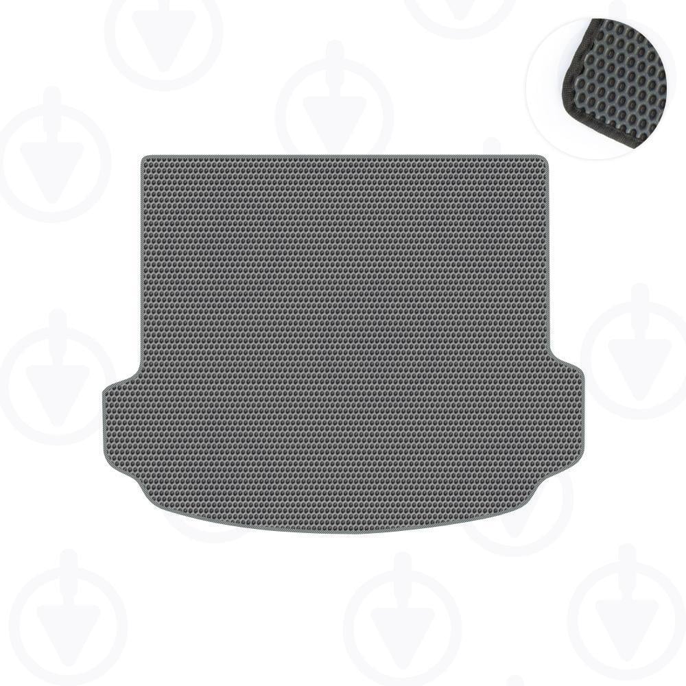 Коврик в багажник Star-Tex для Acura MDX II 2006-2013 г. большой 3-й ряд сложен EVA/Сота малая Серый (15205-02-22-42)