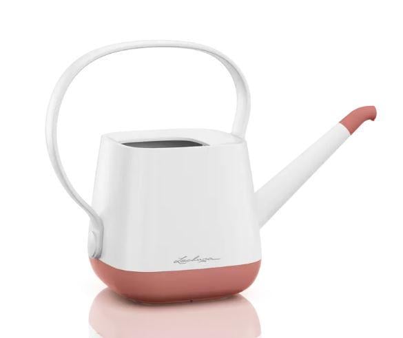 Лейка Lechuza Yula 30x14x22 см Белый/Розовый (A-013632)