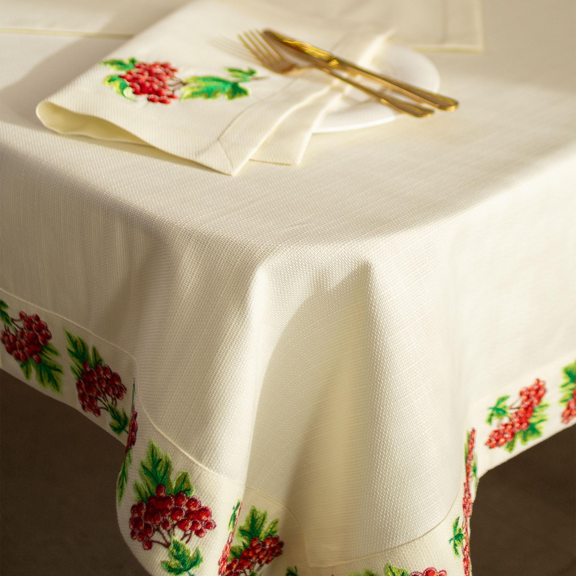 Серветка Едельвіка Калина 0,30х0,40 м (275-22/00) - фото 2 Серветка Едельвіка Калина 0,30х0,40 м (275-22/00) - фото 2