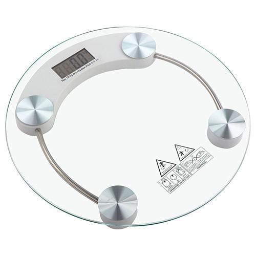 Весы напольные D&T Smart DT 2003A электронные круглые стеклянные до 180 кг