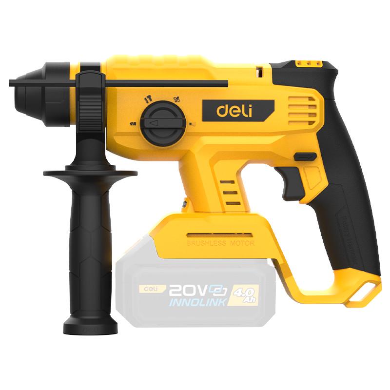 Перфоратор Deli Tols EDC300Z 20V 22 мм (27206873) - фото 4 Перфоратор Deli Tols EDC300Z 20V 22 мм (27206873) - фото 4