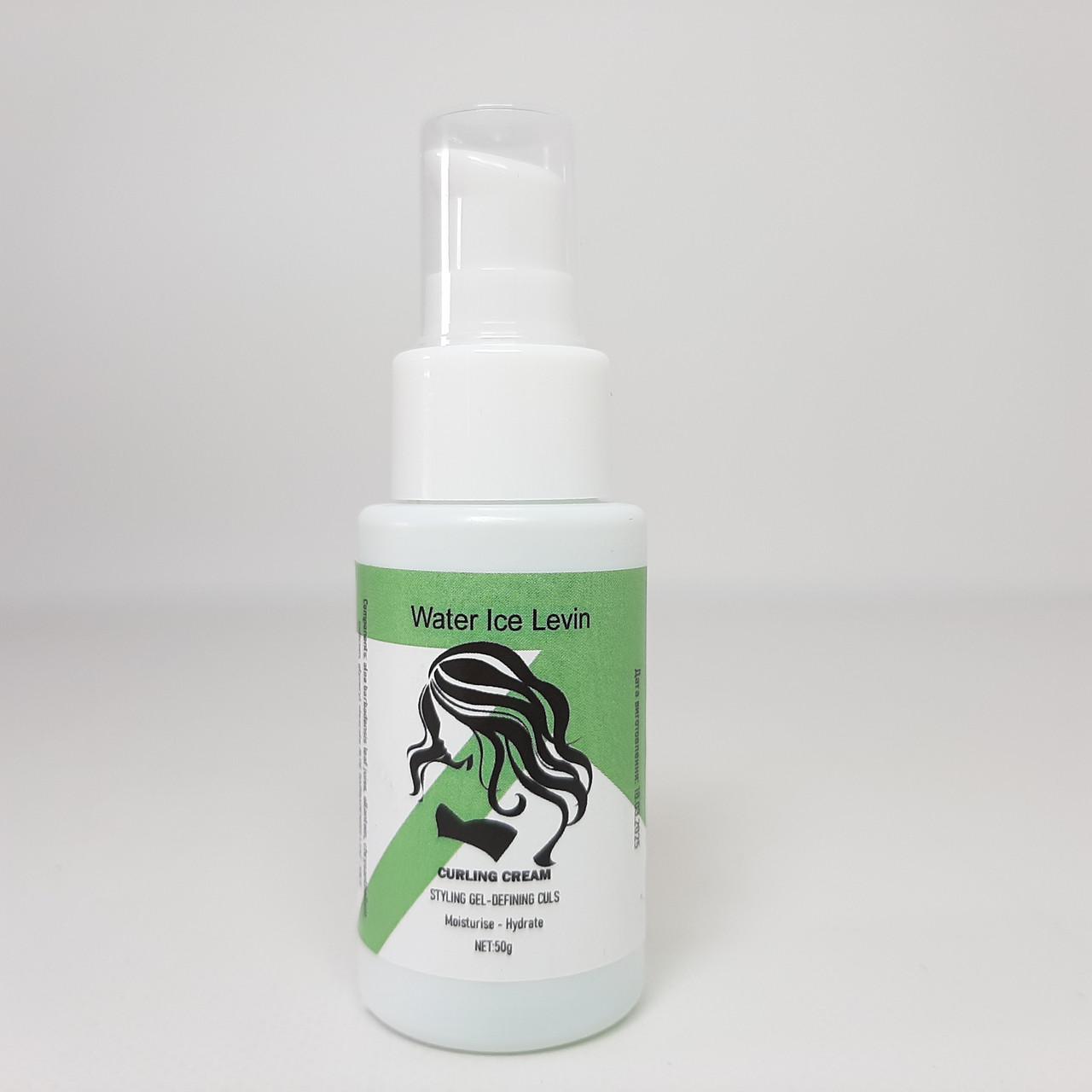 Крем-гель для кучерявого волосся Curling Cream Water Ice Levin 50 г (X-2102) - фото 3 Крем-гель для кучерявого волосся Curling Cream Water Ice Levin 50 г (X-2102) - фото 3