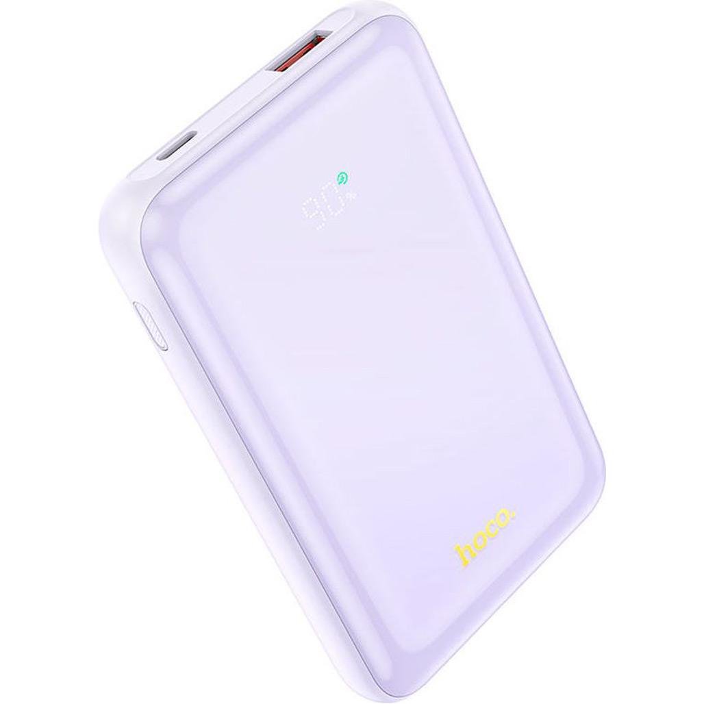 Внешний аккумулятор Hoco Q21 Great 10000 mAh 22,5W Purple