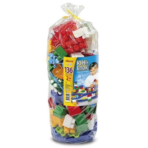 Конструктор дитячий ЮНІКА 149 ЮНІ-БЛОК 136 дет. Конструктор дитячий ЮНІКА 149 ЮНІ-БЛОК 136 дет.
