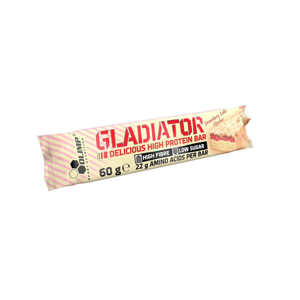 Батончик спортивный Gladiator Strawberry 60 г (00000026499)
