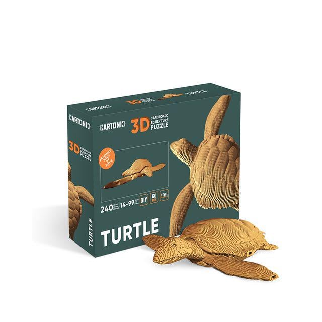 3D Пазл картонний Cartonic Черепаха (CARTTURT) - фото 6 3D Пазл картонний Cartonic Черепаха (CARTTURT) - фото 6