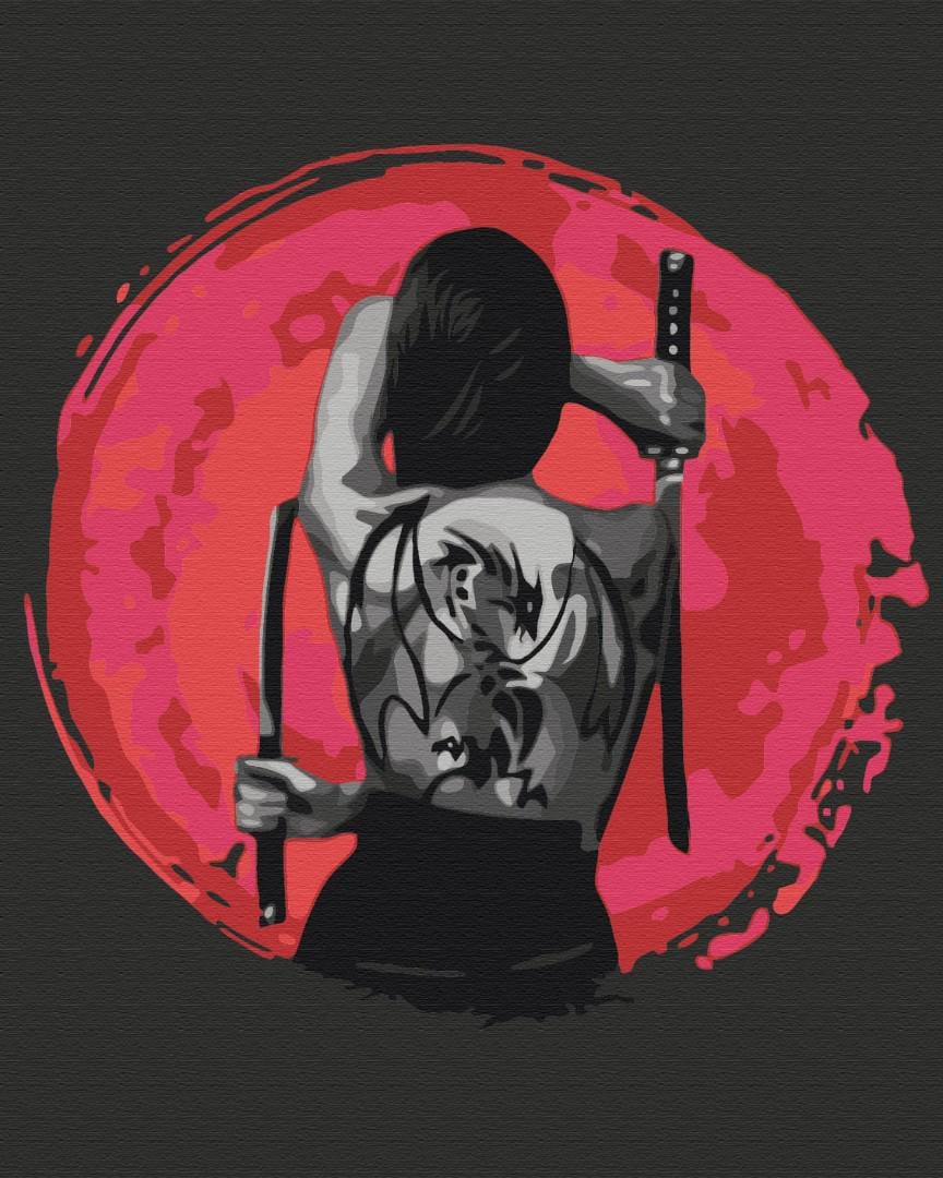 Картина по номерам Brushme Премиум Современная гейша 40x50 см (PBS51505) Картина по номерам Brushme Премиум Современная гейша 40x50 см (PBS51505)