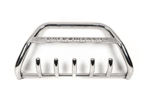 Кенгурятник WT003 60 мм без надписи CAN для Volkswagen T5 Caravelle 2004-2010 гг. нержавеющая сталь Хром
