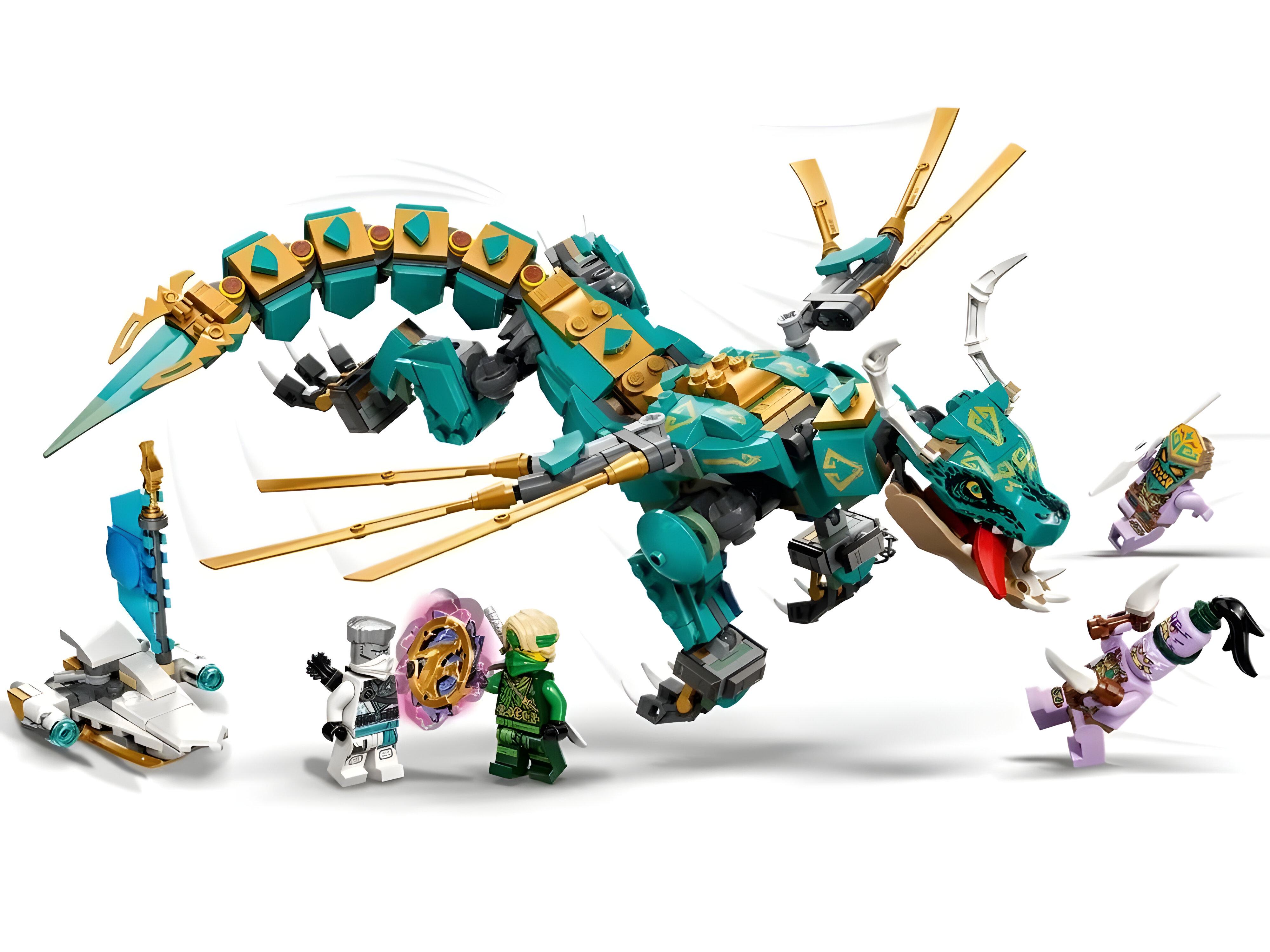 Конструктор детский Ninjago Дракон из джуглов 530 дет. (60038) - фото 5 Конструктор детский Ninjago Дракон из джуглов 530 дет. (60038) - фото 5