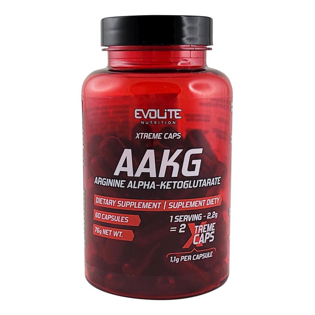 Аргінін альфа-кетоглутарат Evolite Nutrition AAKG Extreme 60 капс. (22202-01) Аргінін альфа-кетоглутарат Evolite Nutrition AAKG Extreme 60 капс. (22202-01)