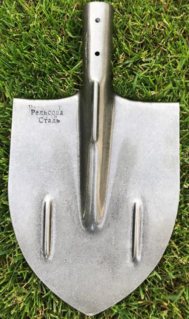 Лопата Штикова коротка з рейкової сталі