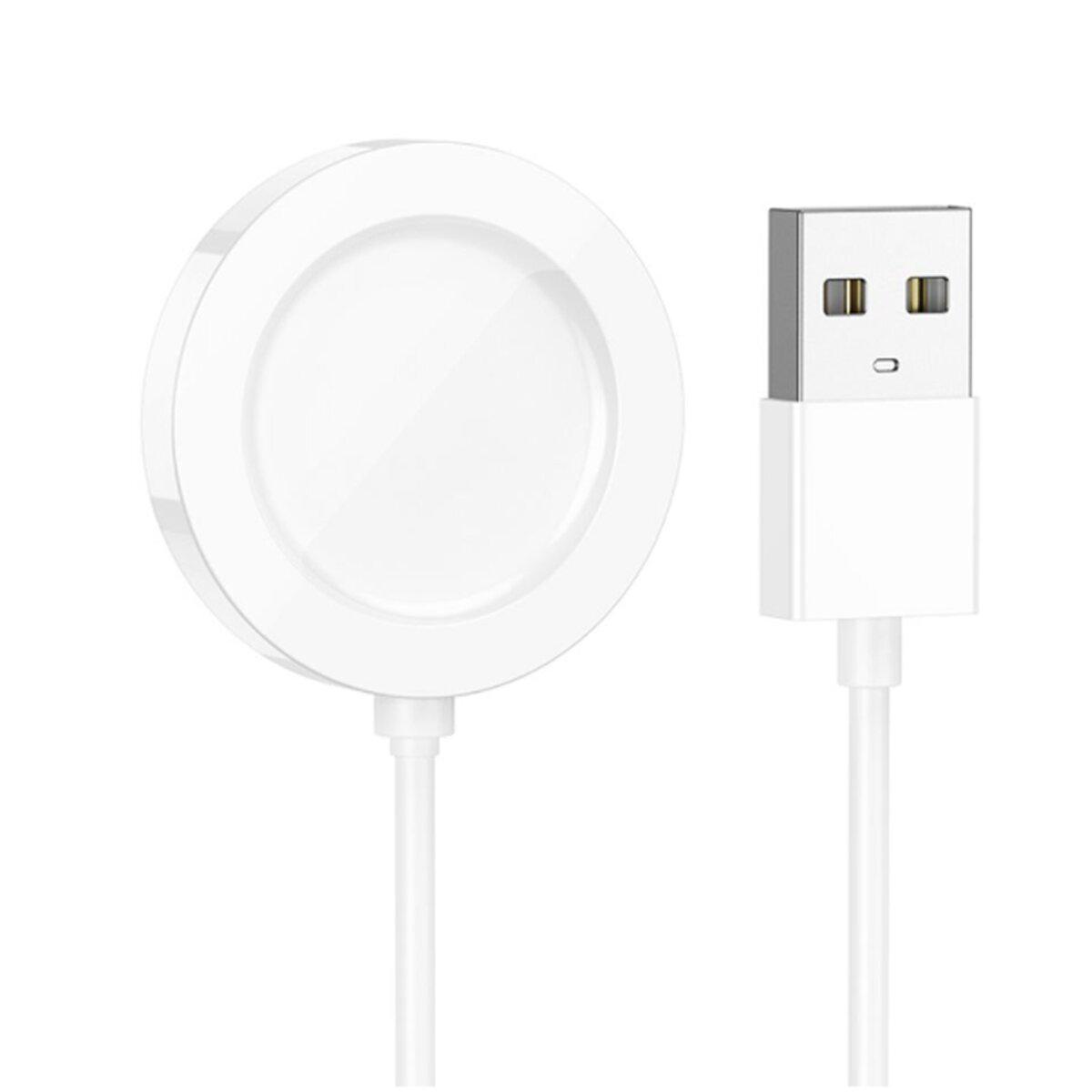 Зарядний пристрій бездротовий Hoco CW39 Wireless Charger для iWatch 1,2 м White (6931474770646) Зарядний пристрій бездротовий Hoco CW39 Wireless Charger для iWatch 1,2 м White (6931474770646)