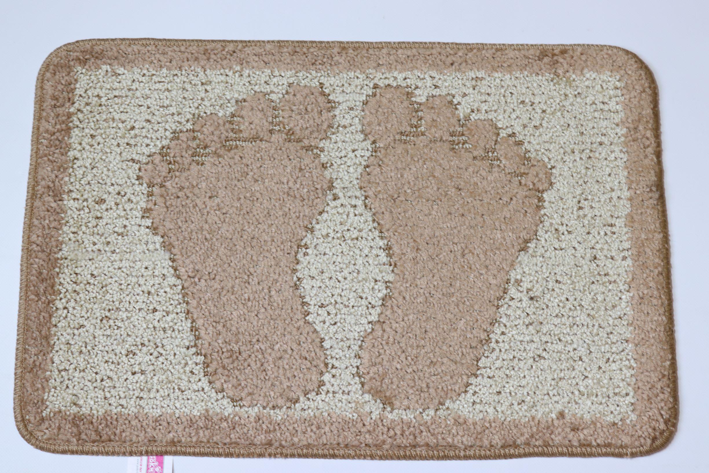 Коврик для ванной/туалета Vonaldi 1725 Ноги 40x60 см Beige (1725/beigelegs) Коврик для ванной/туалета Vonaldi 1725 Ноги 40x60 см Beige (1725/beigelegs)