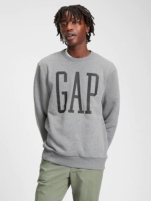 Свитшот GAP мужской M Серый (GP-010)