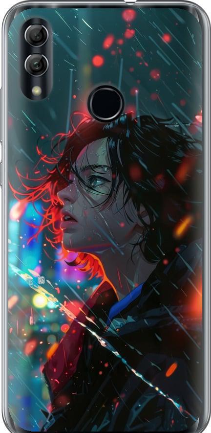 Чехол на Huawei Honor 10 Lite Ночные огни (6096t-1618-42517)