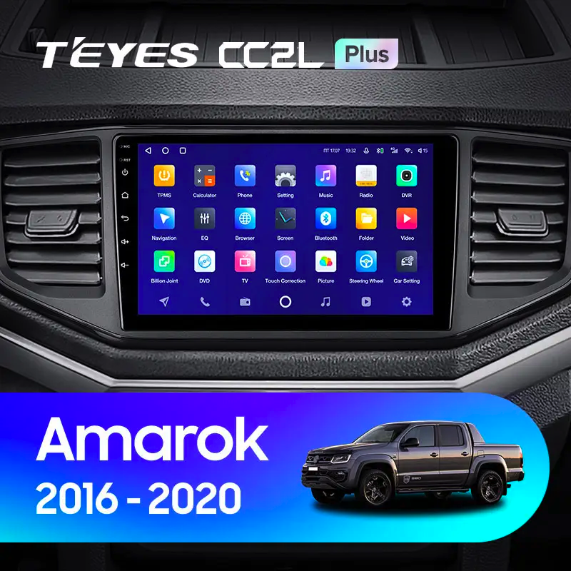 Автомагнітола штатна Teyes CC2L Plus для Volkswagen Amarok 1 2016-2020 Android 2/32 Гб (1797648965) - фото 7