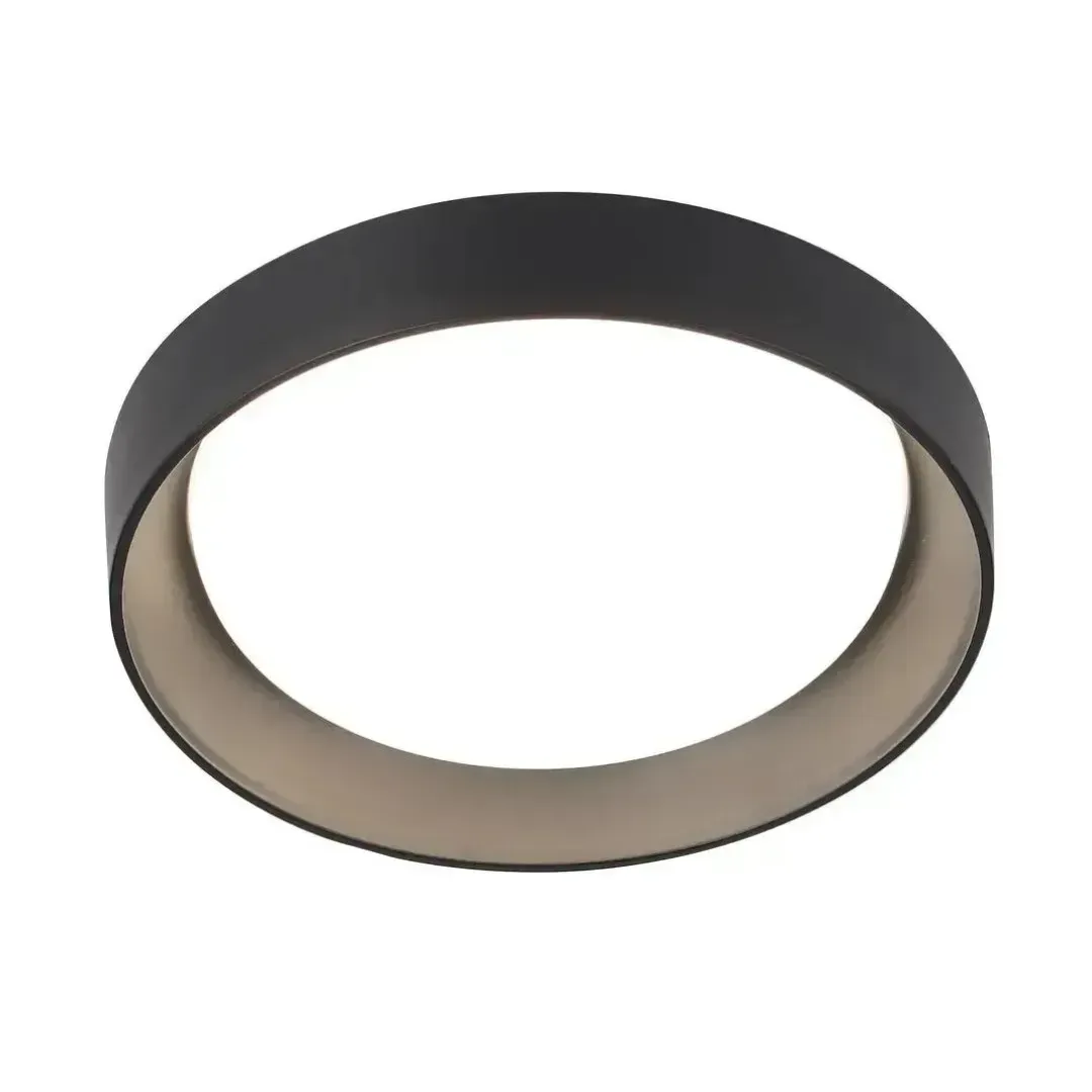 Потолочный LED-светильник Valeso с металлическим каркасом 3000/6500K IP20 G 2933/1 B 32W Черный (28689609)