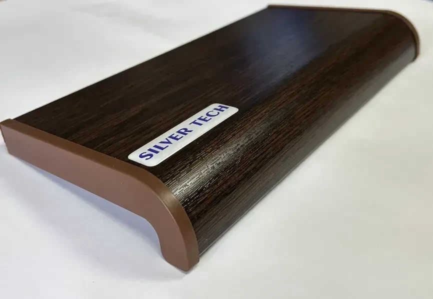 Підвіконня SILVER TECH ПВХ 150 мм Темний Дуб (2686519108) - фото 4 Підвіконня SILVER TECH ПВХ 150 мм Темний Дуб (2686519108) - фото 4